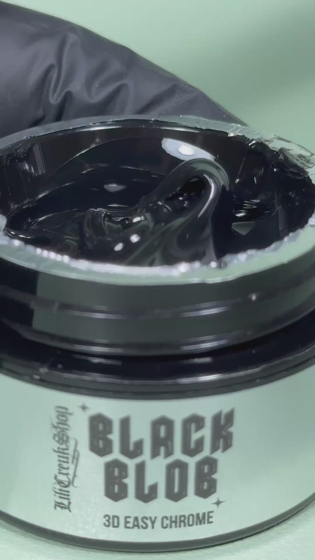 Black Blob - Gel 3D noir